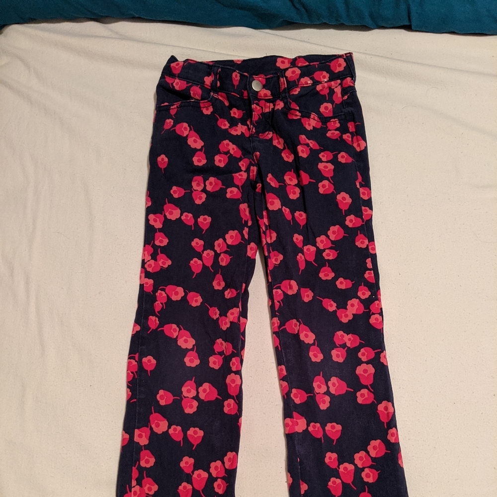 Gymboree flower jeans